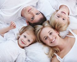 Two Young Couples and Two Kids | The Foehr Group in Bloomington, IL | Dr. Wolf